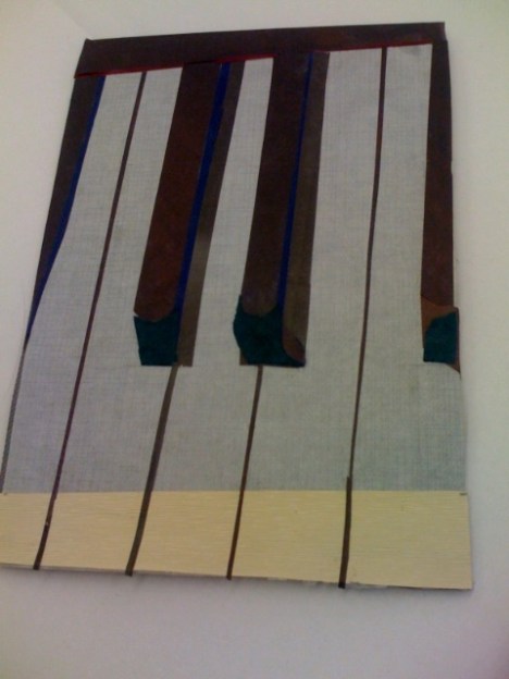 Collage: 2 Black keys